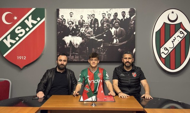 Karşıyaka Genç Yeteneği Ercan Kulaç'la 5 Yıllık Sözleşme İmzaladı