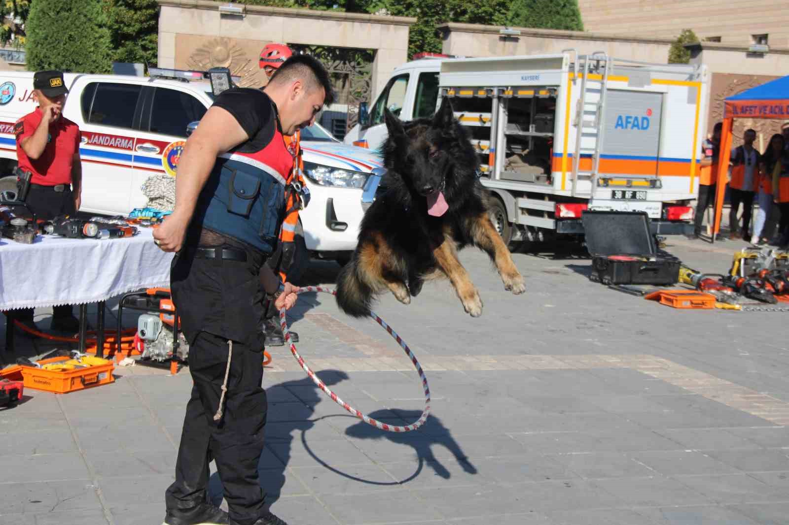 KAYSERİ AFAD DEPREM ETKİNLİĞİ