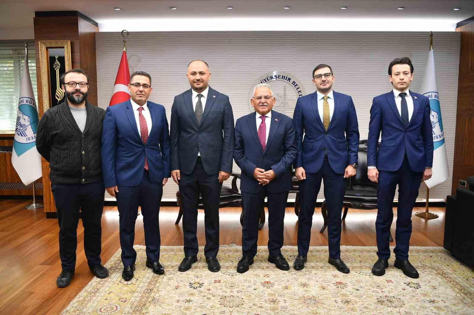 KAYSERİ BÜYÜKŞEHİR BELEDİYE BAŞKANI AZERBAYCAN HEYETİNİ AĞIRLADI