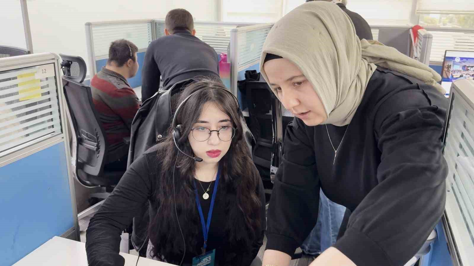 KAYSERİ BÜYÜKŞEHİR BELEDİYESİ ENGELSİZ İLETİŞİM PROJESİ KAPSAMINDA ÖZEL BİREYLERE İŞ DENEYİMİ SUNDU