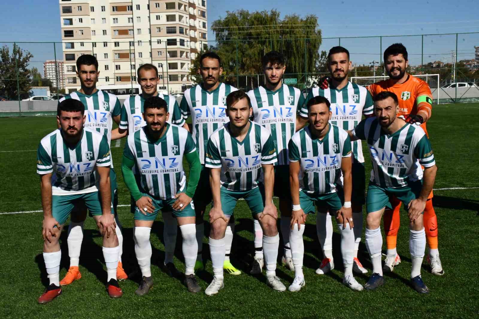 KAYSERİ SÜPER AMATÖR KÜME B GRUBU MAÇINDA DÖĞERSPOR VE ARGINCIKSPOR BERABERE KALDI