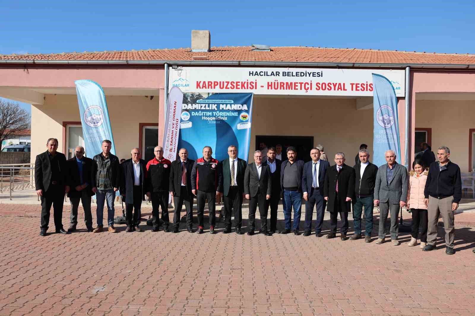 KAYSERİ'DE MANDA YETİŞTİRİCİLİĞİ PROJESİ DESTEKLENİYOR