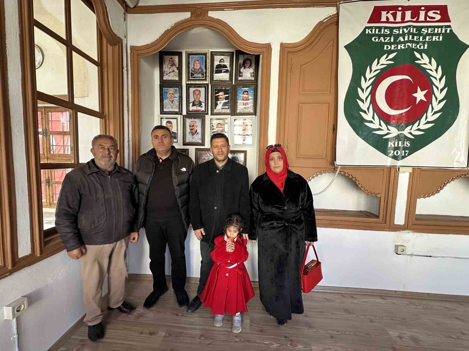 KİLİS SİVİL ŞEHİT AİLELERİ SURİYE'DEKİ DEĞİŞİMİ BEKLİYOR