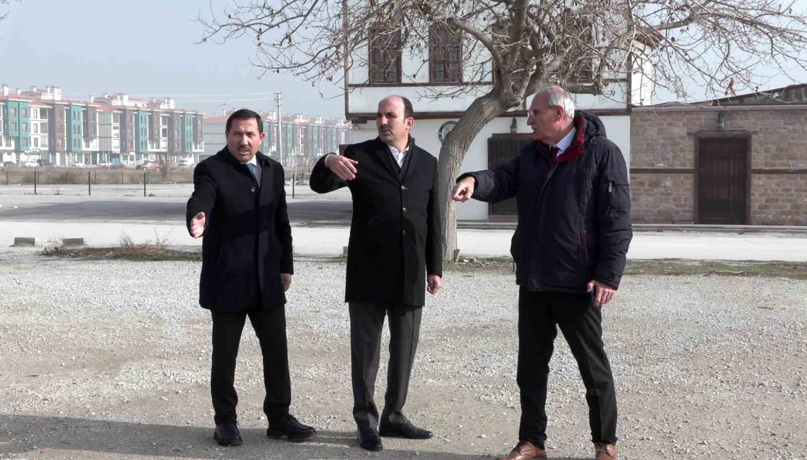 KONYA'DA DARÜLMÜLK PROJESİ KAPSAMINDA YENİLEME ÇALIŞMALARI BAŞLADI