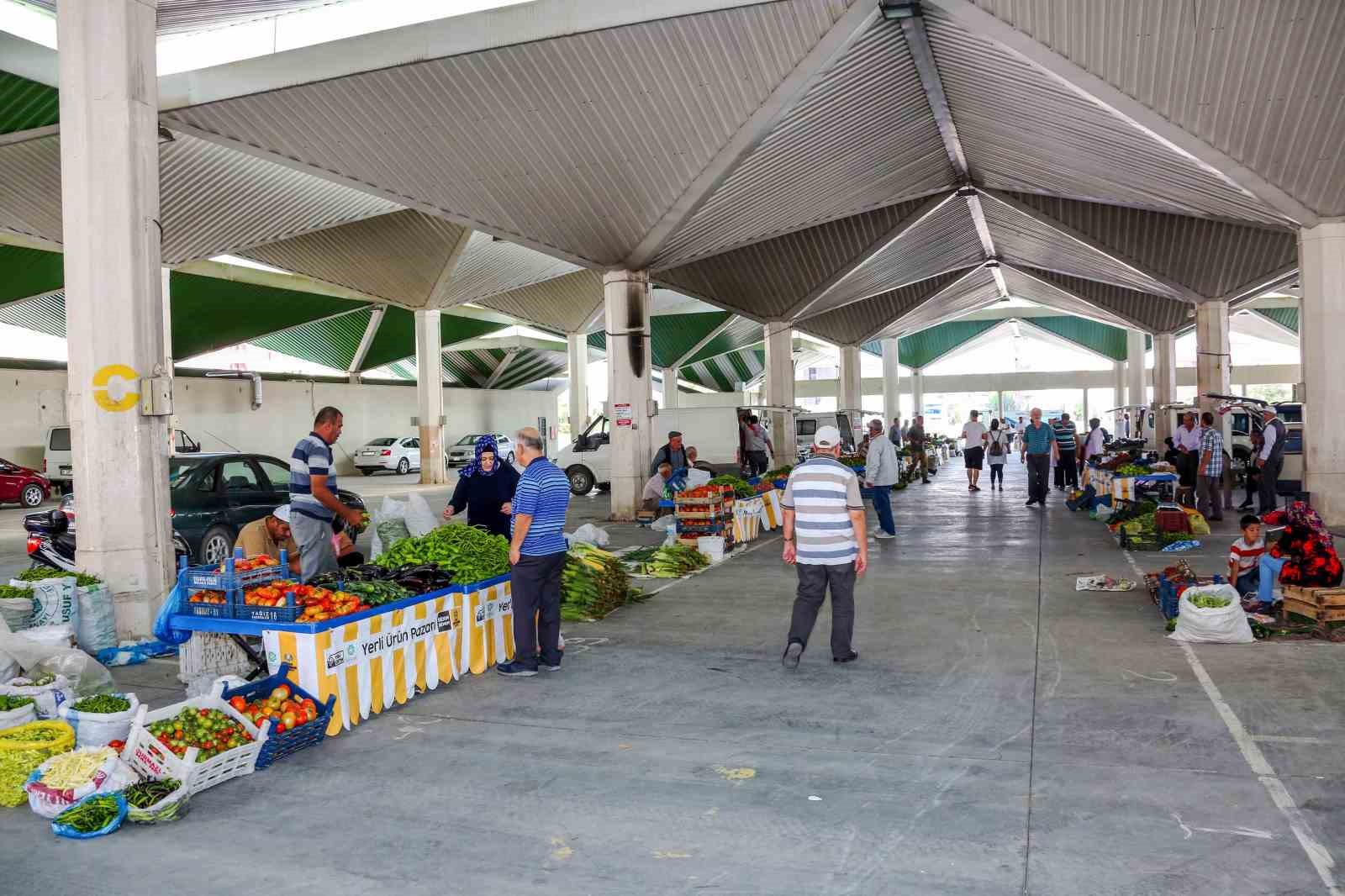 KONYA’DA YERLİ ÜRÜN PAZARI CUMARTESİ GÜNLERİ KURULUYOR