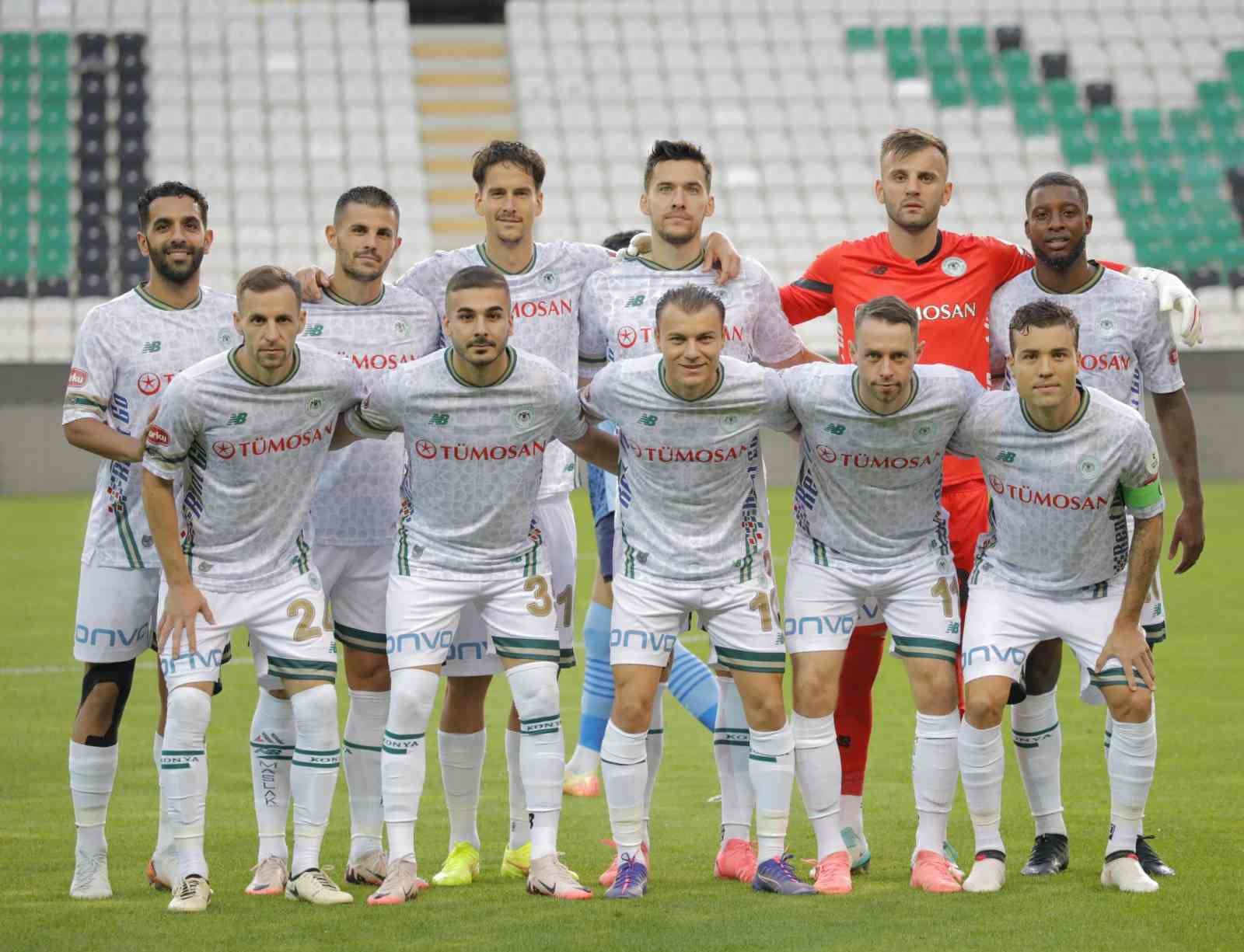 KONYASPOR, HAZIRLIK MAÇINDA PYRAMİDS’İ 1-0 MAĞLUP ETTİ