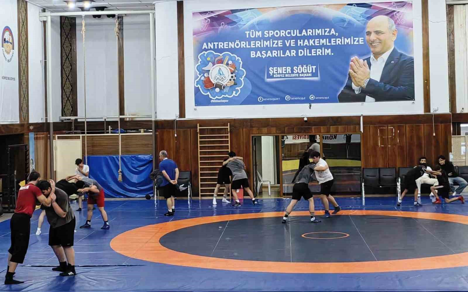 KÖRFEZ GENÇLERBİRLİĞİ SPOR KULÜBÜ GÜREŞ TAKIMI SEZON HAZIRLIKLARINI SÜRDÜRÜYOR