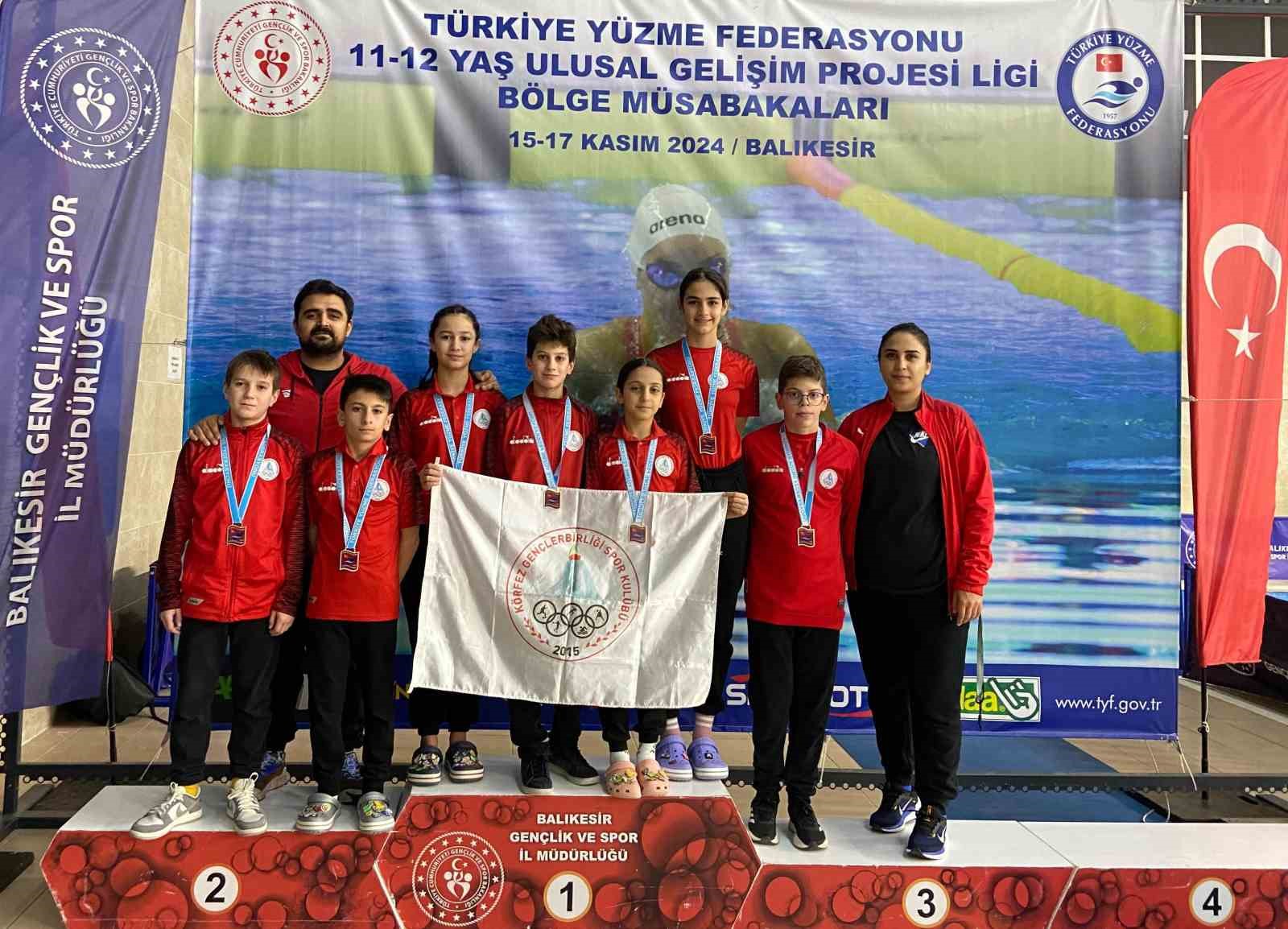 KÖRFEZ GENÇLERBİRLİĞİ SPOR KULÜBÜ YÜZMEDE BAŞARILARIYLA GURURLANDIRDI