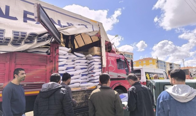 Kulu İlçesinde Çiftçilere Azkan Çeşidi Nohut Tohum Dağıtıldı