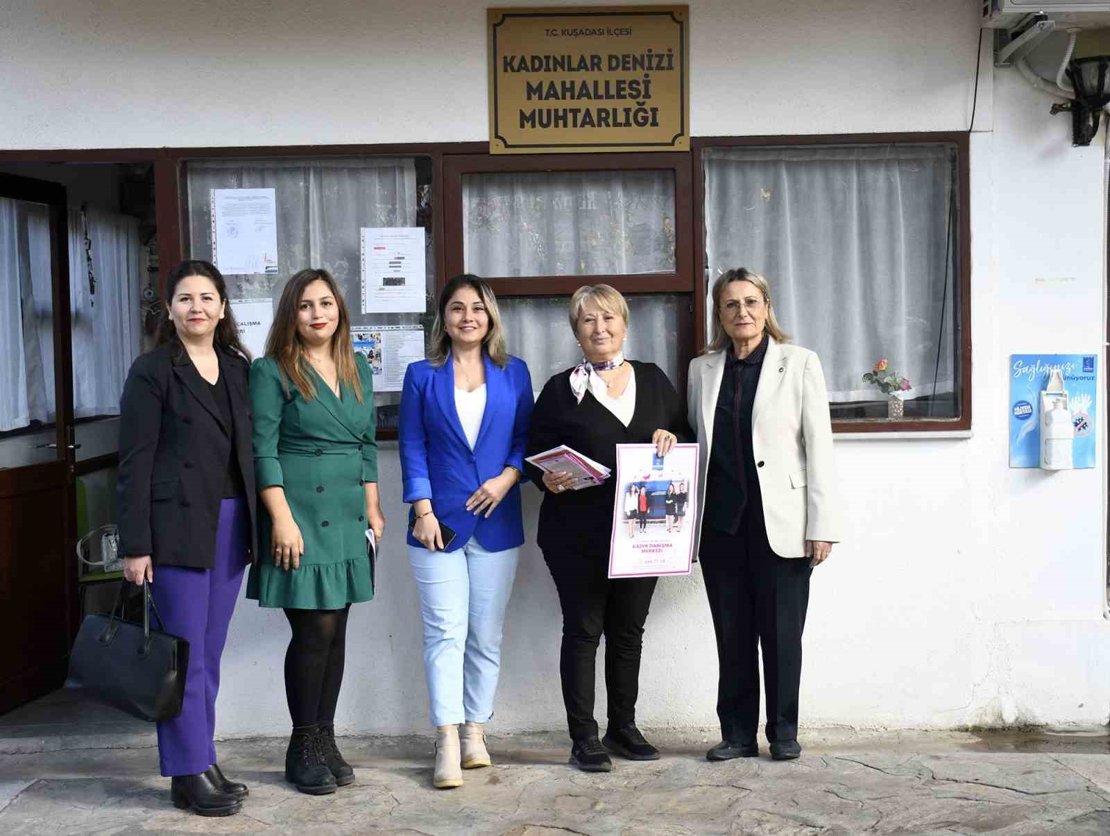 KUŞADASI BELEDİYESİ KADINA YÖNELİK ŞİDDETE KARŞI MÜCADELEDE ÖNEMLİ ADIMLAR ATIYOR
