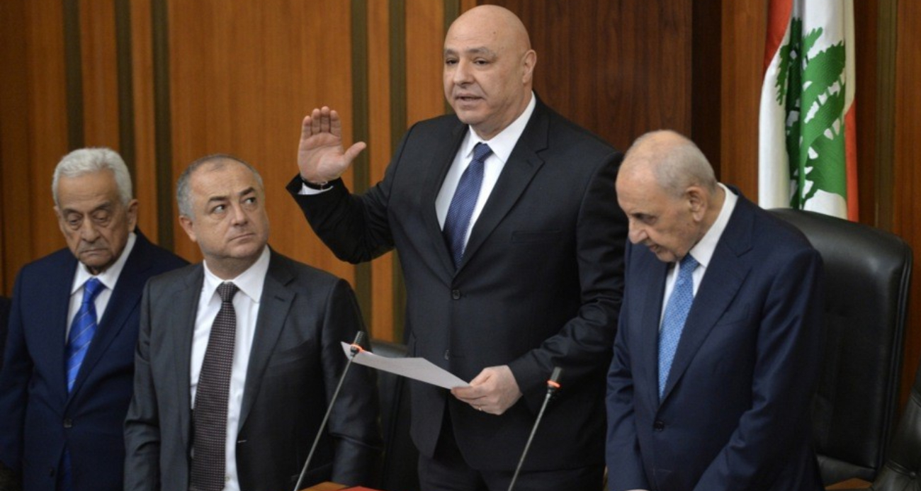 LÜBNAN'DA YENİ CUMHURBAŞKANI SEÇİLDİ