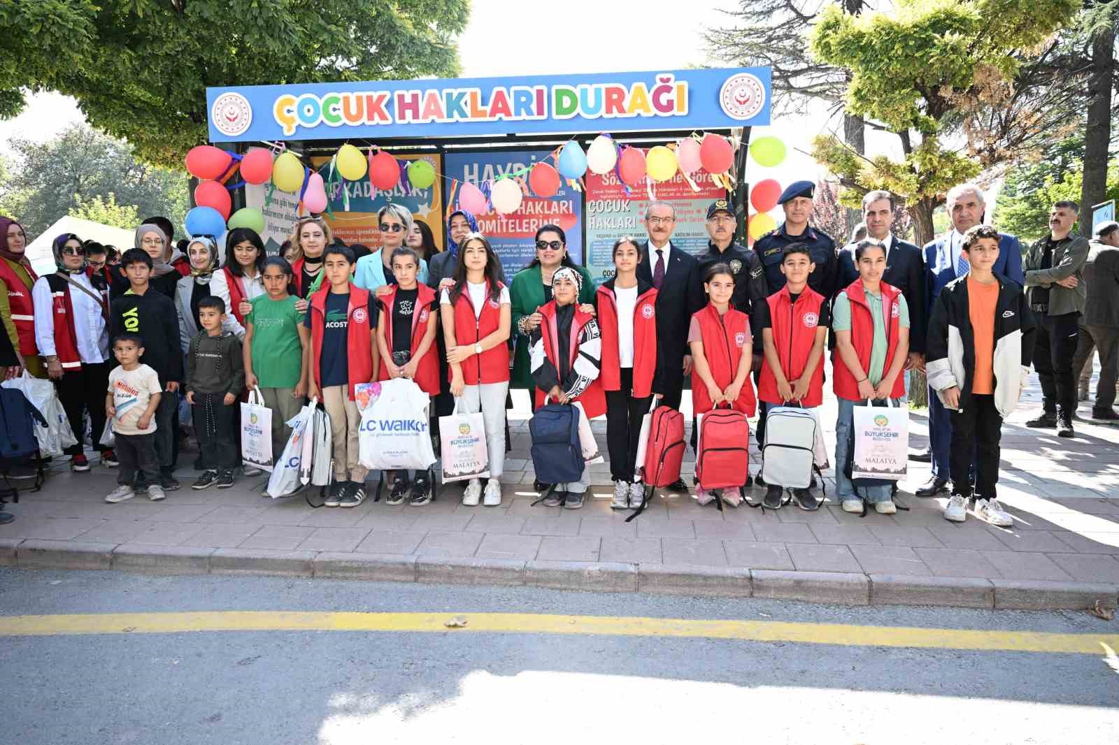 MALATYA’DA ÇOCUK HAKLARI FARKINDALIK ETKİNLİĞİ