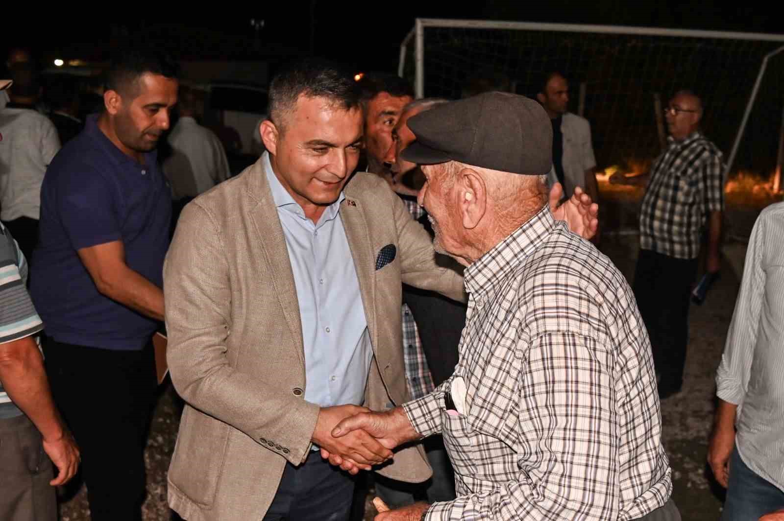 MANAVGAT BELEDİYE BAŞKANI MAHALLELERDE VATANDAŞLARLA BULUŞTU