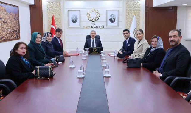 Mardin Valisi ve Hayırsever Mehmet Salih Fidan Okul İnşaatı İçin Protokol İmzaladı