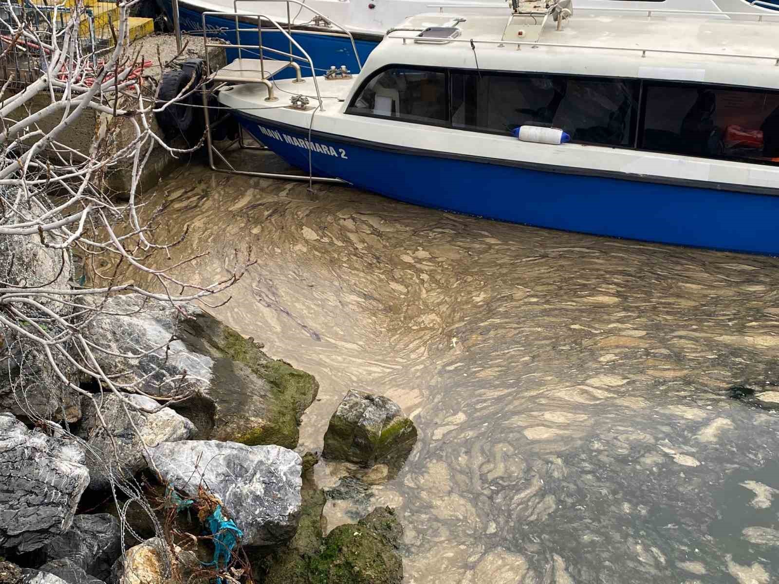 MARMARA DENİZİ'NDE TEKRAR GÖRÜLEN MÜSİLAJ ENDİŞE YARATTI