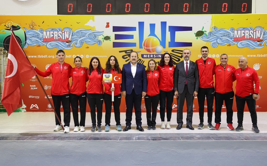 MERSİN’DE DÜZENLENEN AVRUPA KADINLAR VE KARIŞIK ÇİFTLER BOCCE ŞAMPİYONASI SONA ERDİ