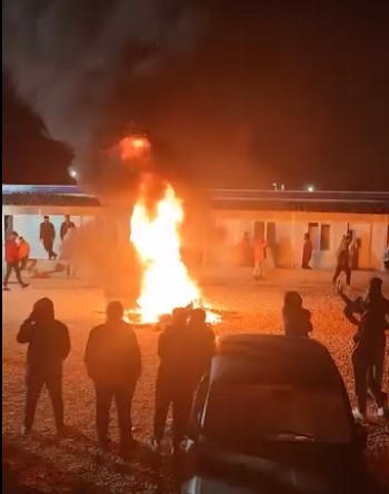 MERSİN'DEKİ NÜKLEER SANTRAL İŞÇİLERİNDEN PROTESTO