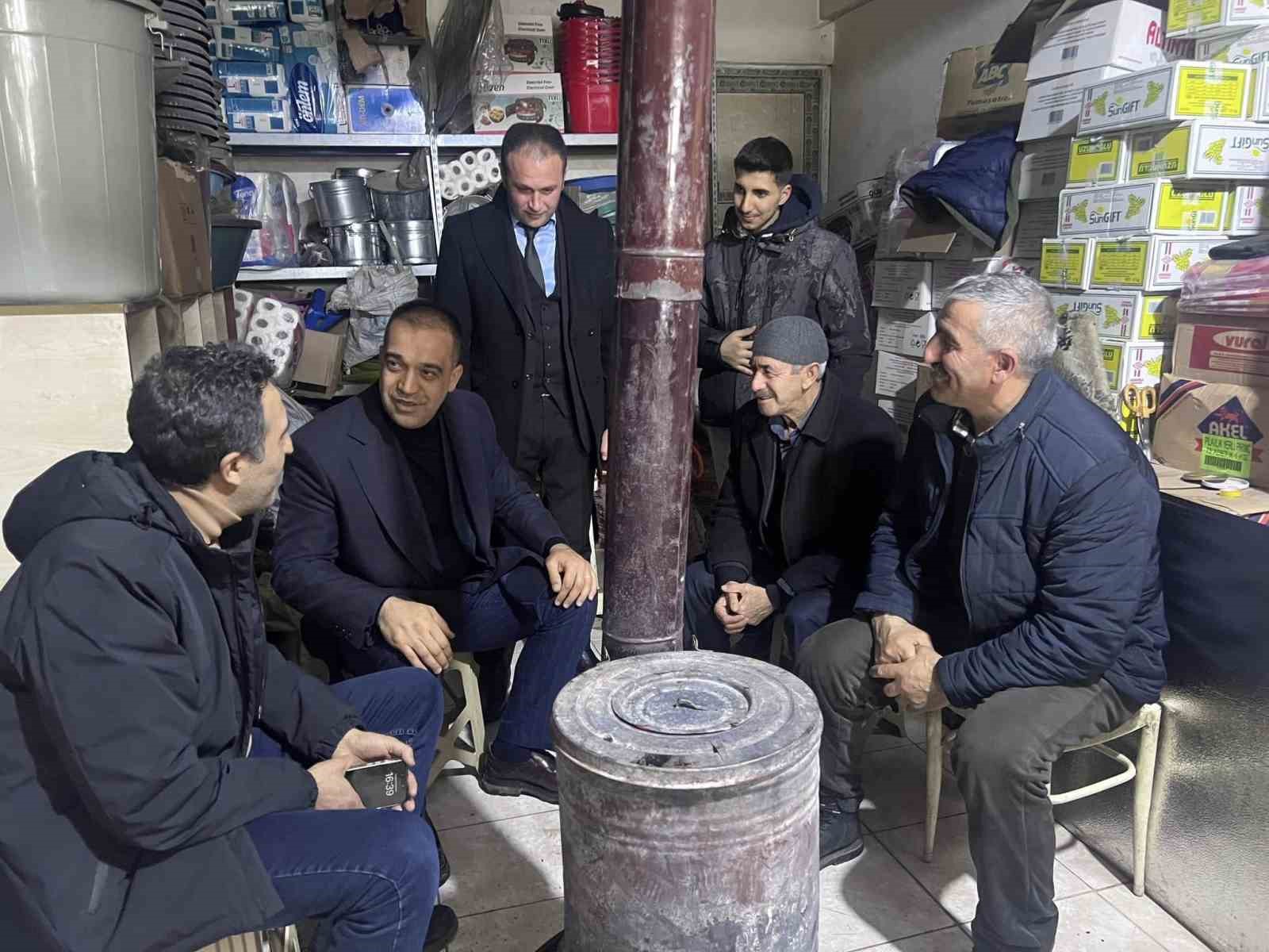 MHP ERZURUM İL BAŞKANI ADEM YURDAGÜL HINIS VE TEKMAN İLÇELERİNDE TEMASLARDA BULUNDU