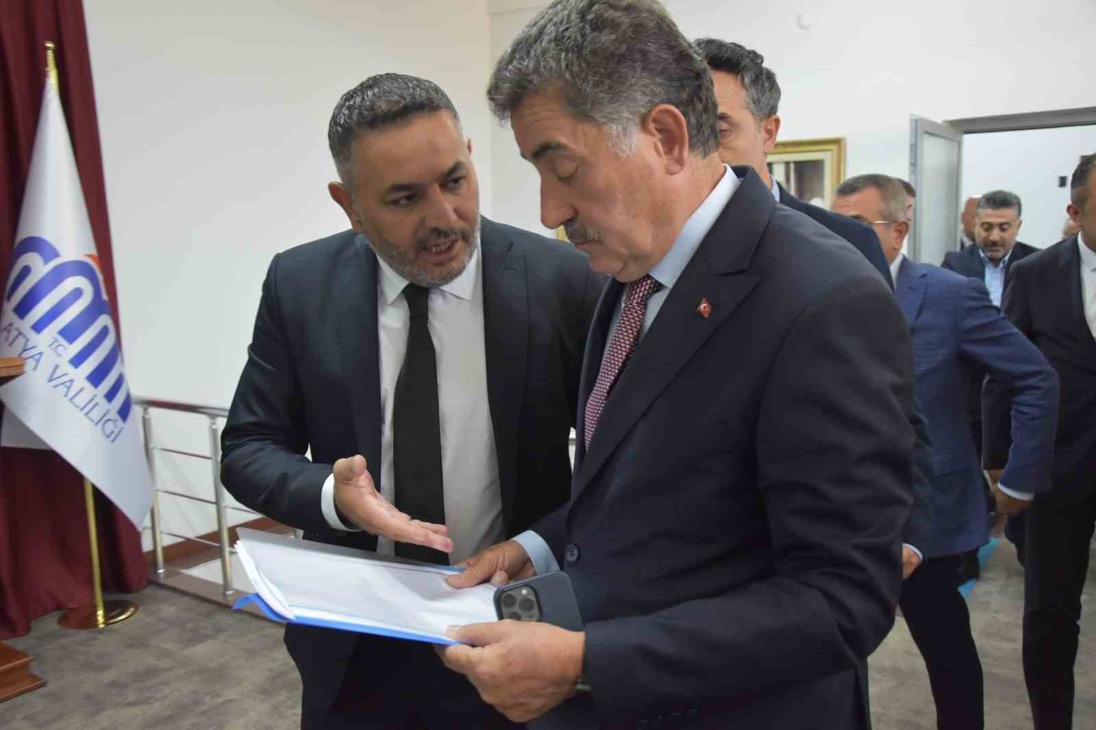 MTSO BAŞKANI SADIKOĞLU, HAZİNE VE MALİYE BAKAN YARDIMCISI CANTİMUR'A MÜCBİR SEBEP SÜRESİNİN UZATILMASI TALEBİNİ İLETTİ
