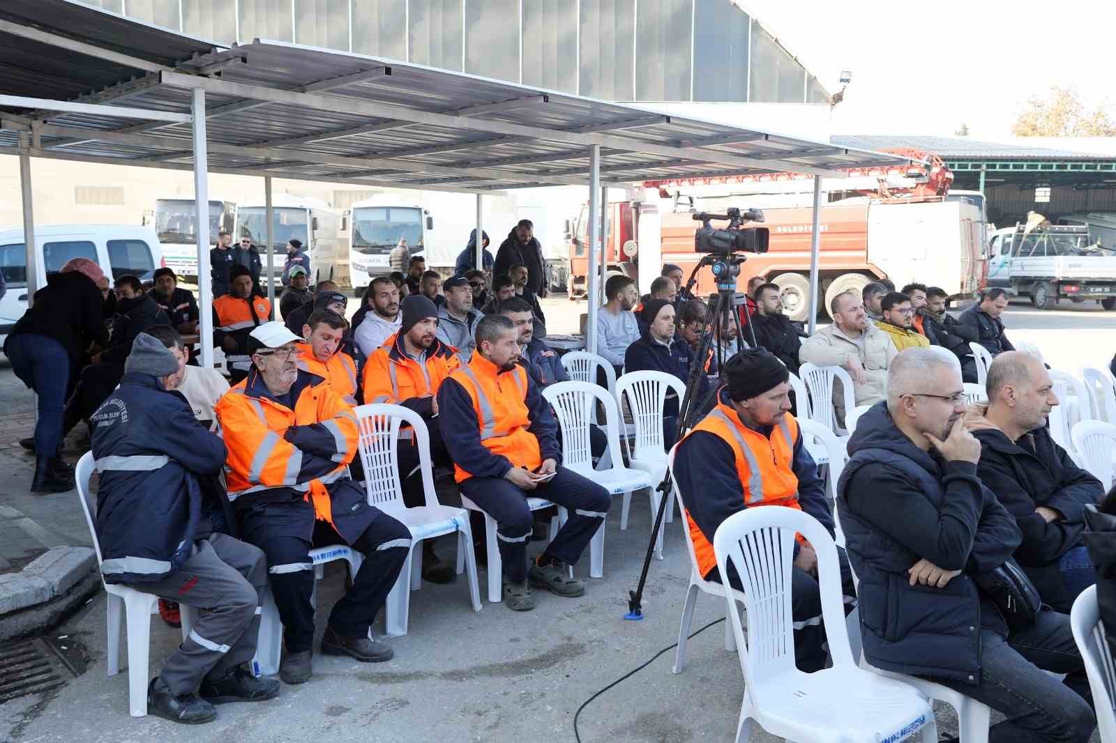 MUDANYA'DA ERKEKLERE YÖNELİK ŞİDDET FARKINDALIK EĞİTİMİ VERİLDİ