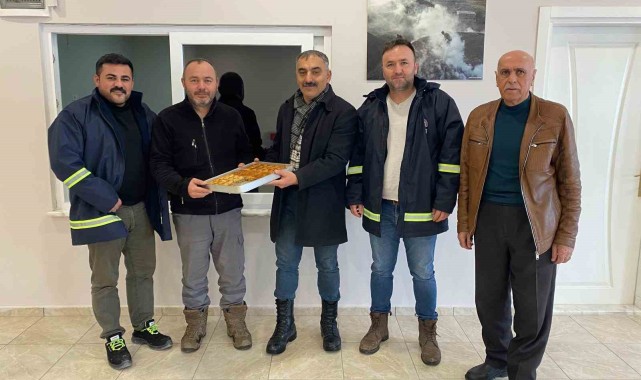 Muhtarın Ekiplere İkramı Memnun Etti