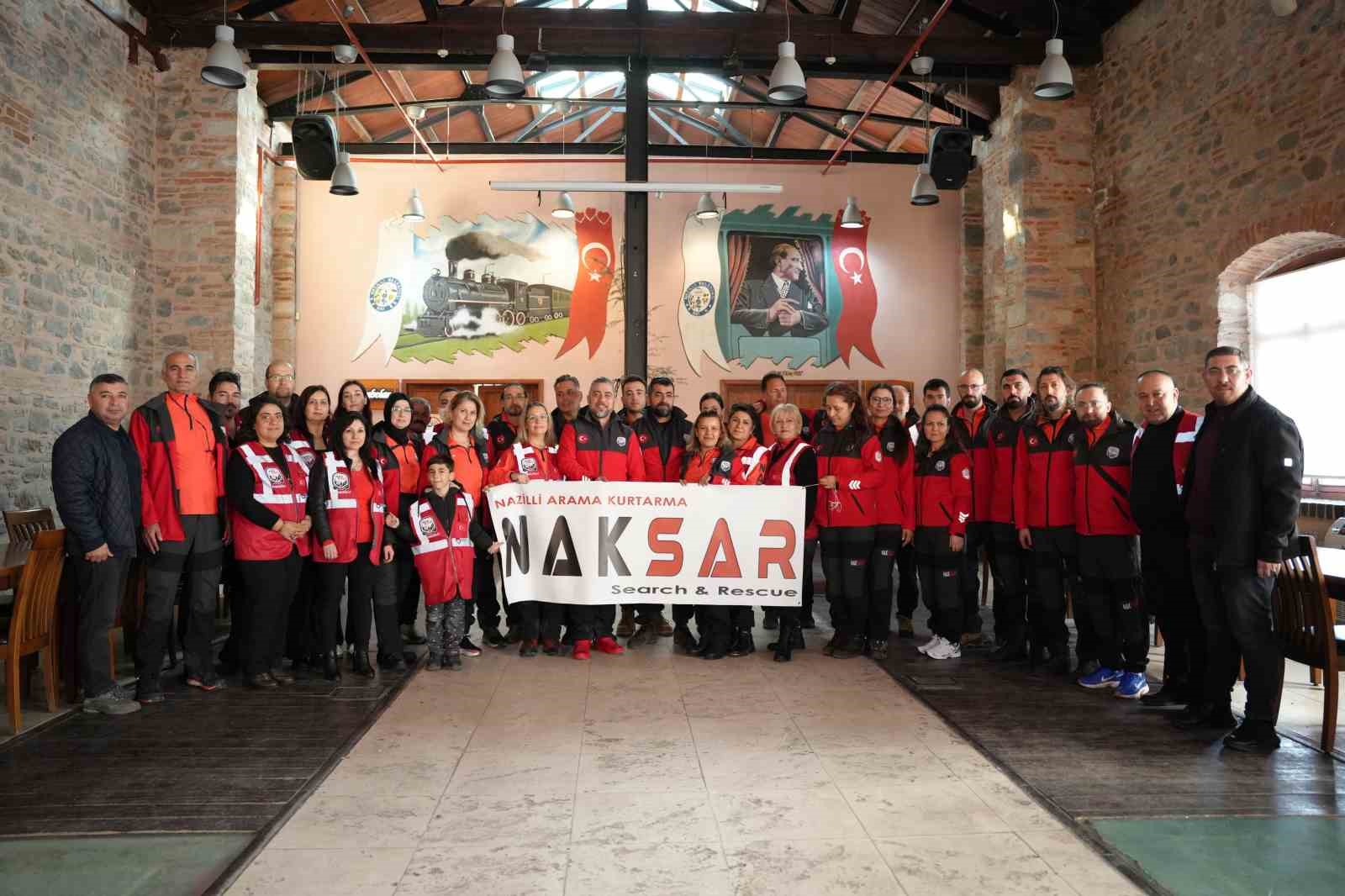 NAZİLLİ ARAMA KURTARMA DERNEĞİ BASIN MENSUPLARIYLA BULUŞTU