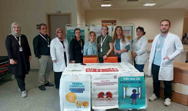 Nazilli Devlet Hastanesi’nde Sağlık Bilgilendirme Standı Kuruldu