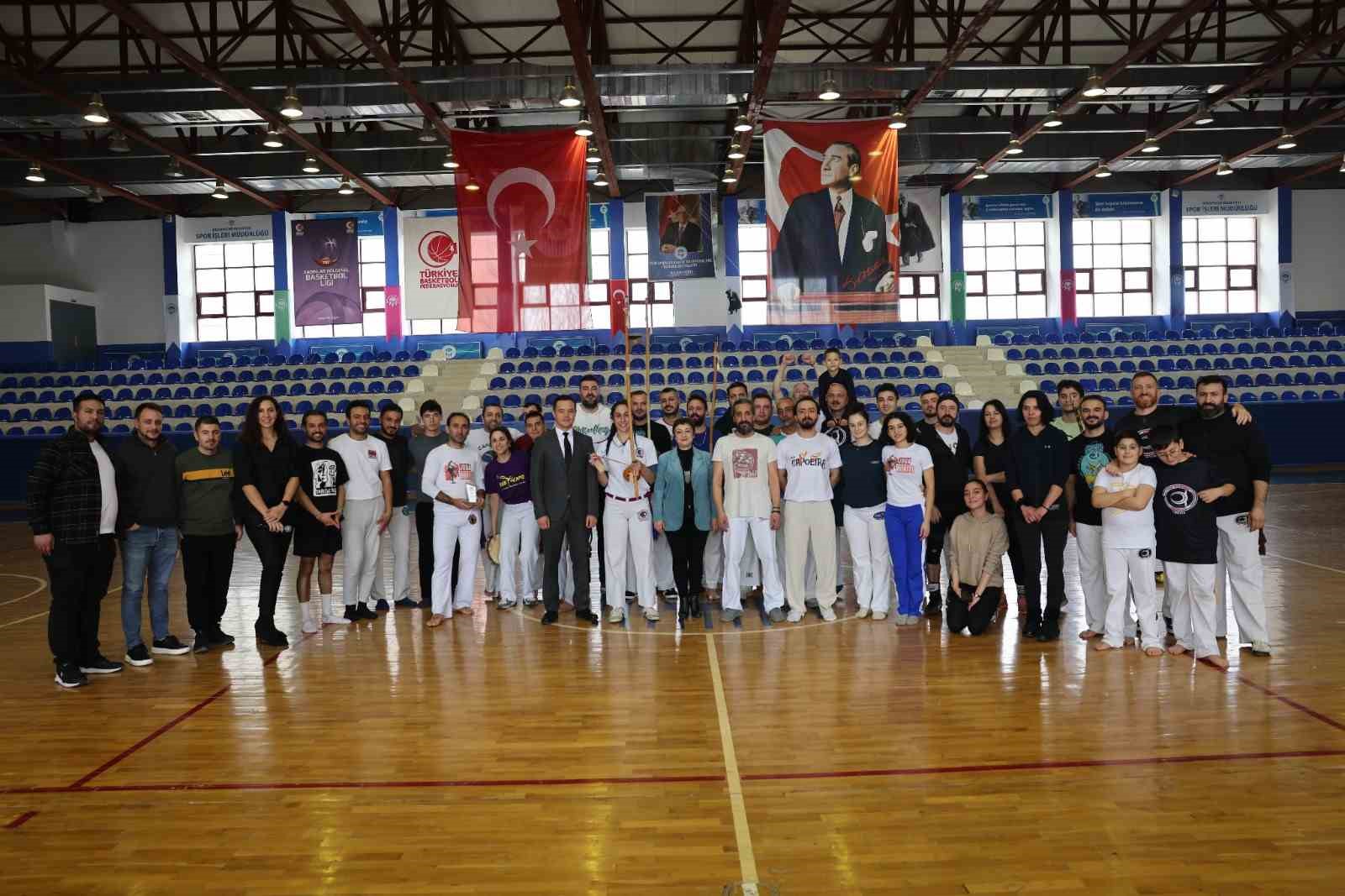 ODUNPAZARI BELEDİYESİ CAPOEİRA WORKSHOP'U EVİNDE AĞIRLADI