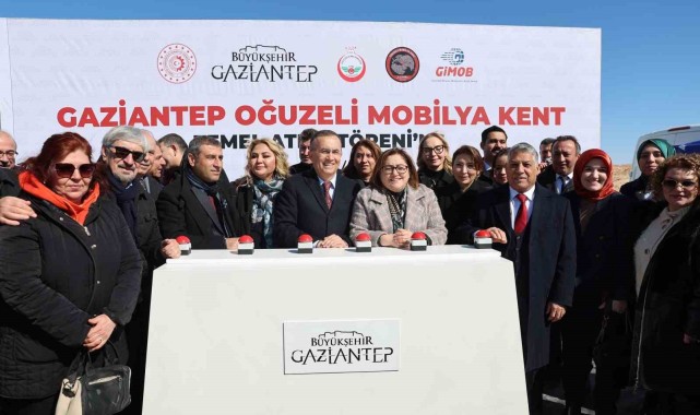 Oğuzeli'nde Dev Mobilya Kent Projesi Başlıyor