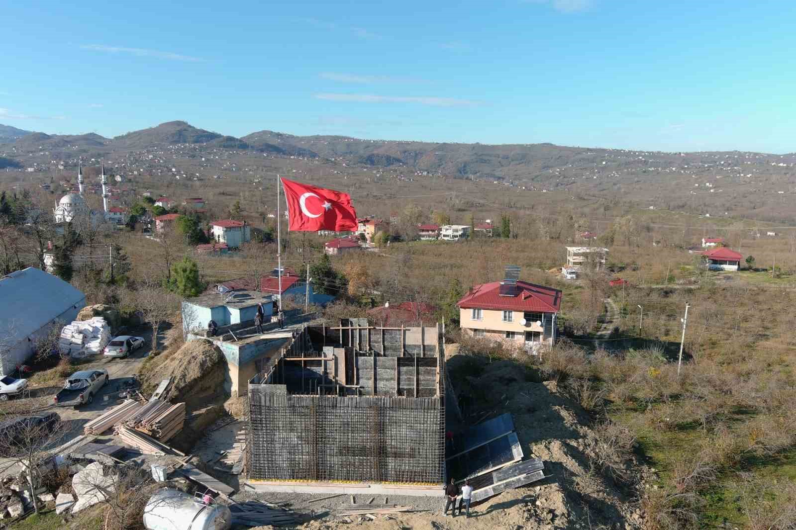 ORDU BÜYÜKŞEHİR BELEDİYESİ İÇME SUYU DEPO ÇALIŞMALARINI YÜZDE 70 ORANINDA TAMAMLADI