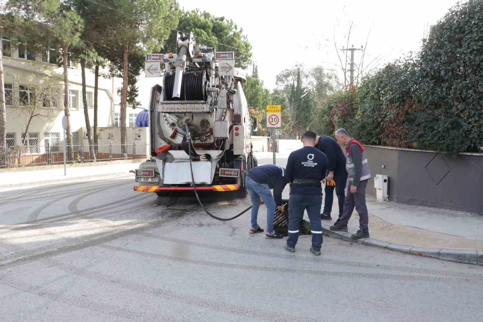 ORDU BÜYÜKŞEHİR BELEDİYESİ SEL VE SU TAŞKINLARINA KARŞI HAZIRLIKLARINI SÜRDÜRÜYOR