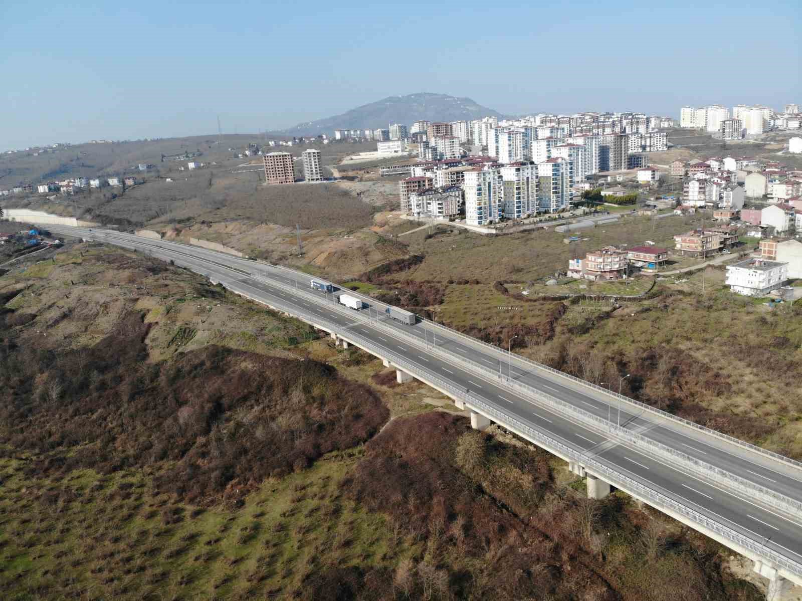 ORDU ÇEVRE YOLU PROJESİ'NDE ÇALIŞMALAR DEVAM EDİYOR