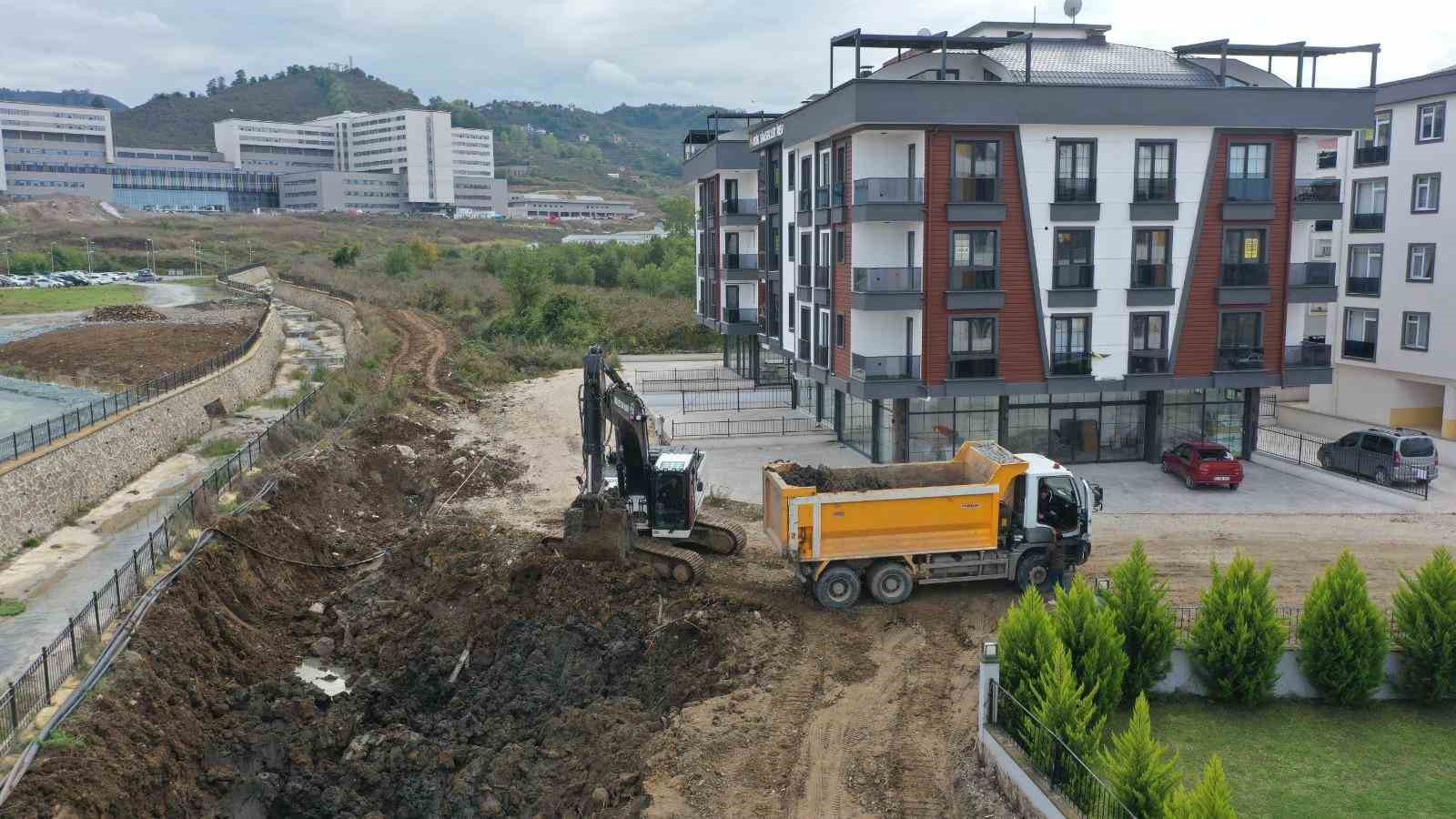 ORDU ŞEHİR HASTANESİNE YENİ ULAŞIM YOLU AÇILIYOR
