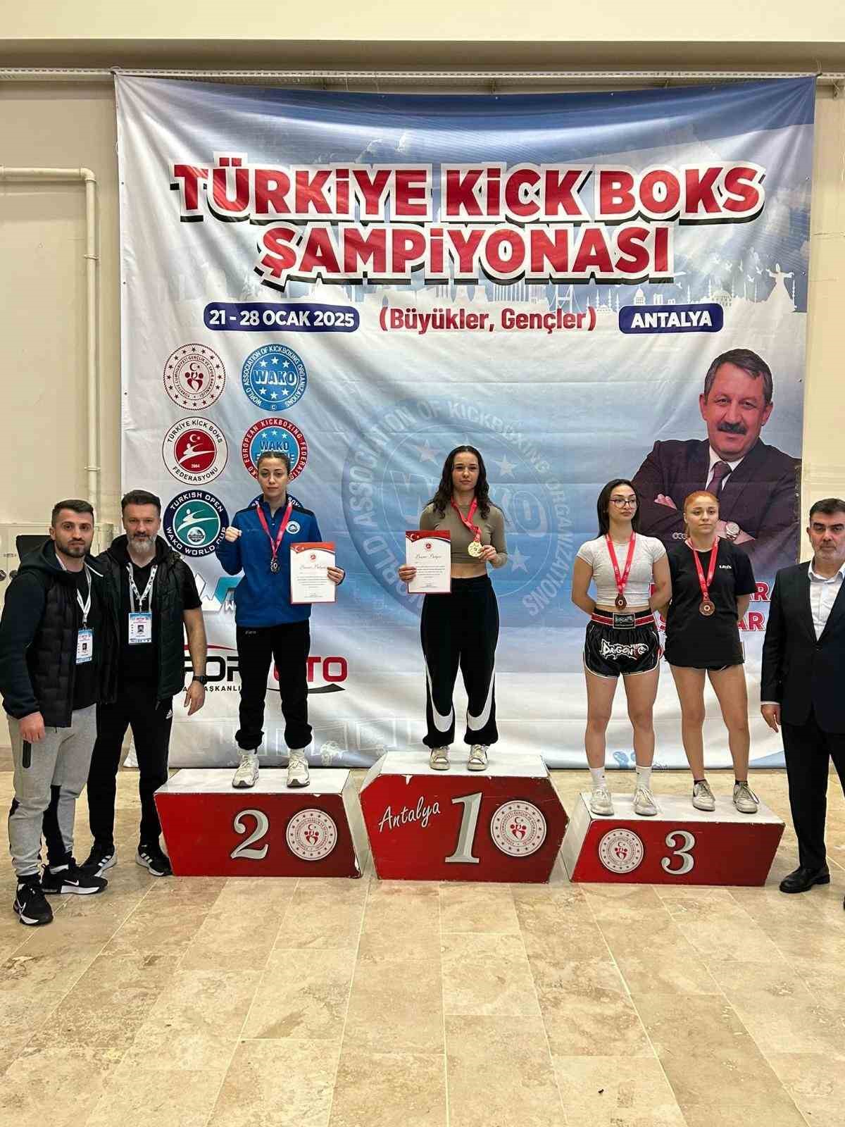 ORTAHİSAR BELEDİYESİ SPORCUSU KALBİNUR ÇİMŞİT TÜRKİYE İKİNCİSİ OLDU