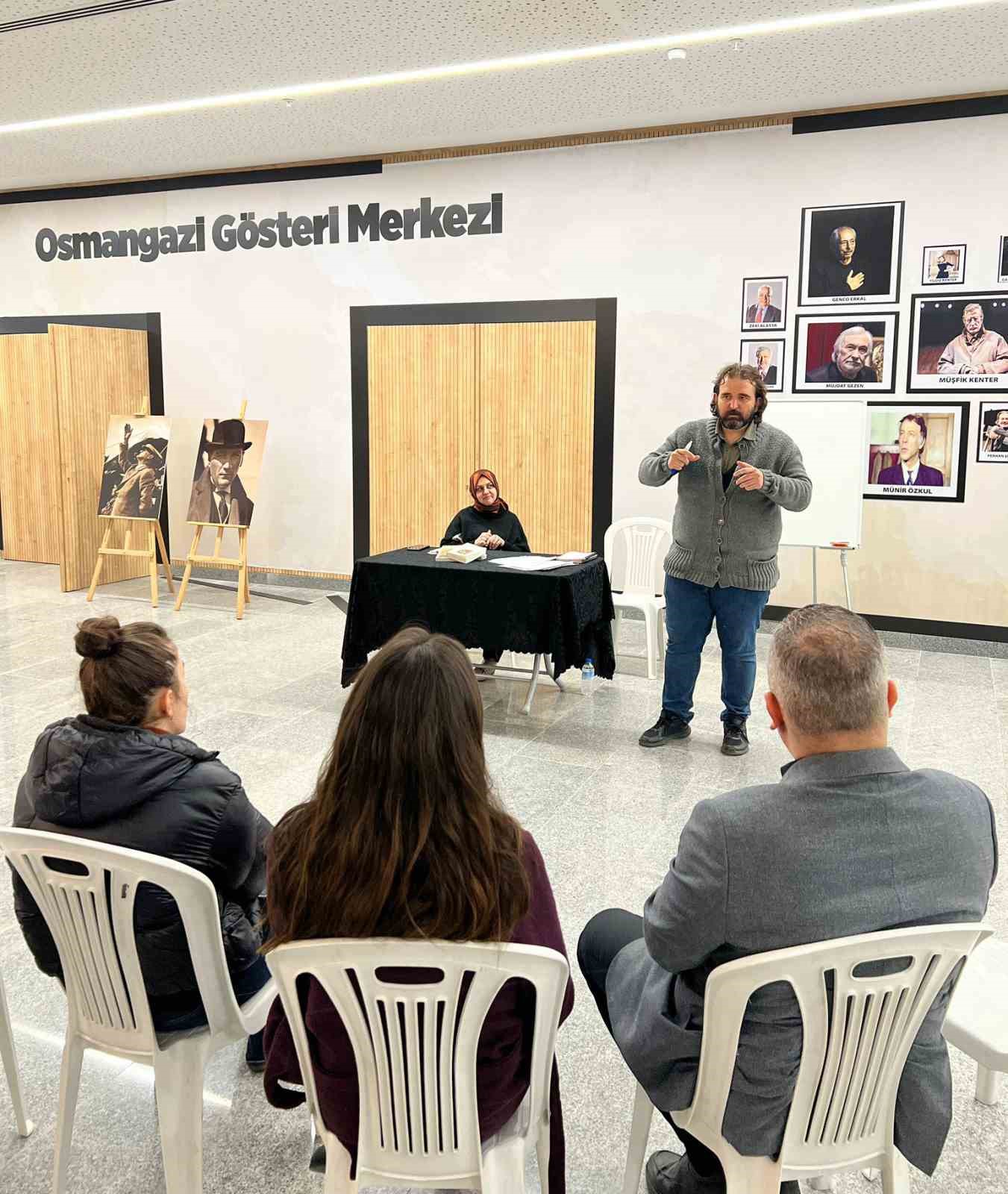 OSMANGAZİ BELEDİYESİ TARAFINDAN DÜZENLENEN MTERSM GORKİ ROMANLARI ETKİNLİĞİ