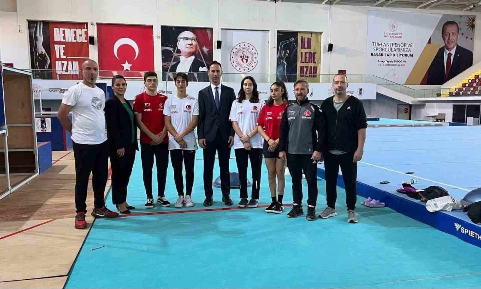 PARKUR GENÇLER DÜNYA ŞAMPİYONASI HAZIRLIK KAMPI MERSİN’DE DEVAM EDİYOR