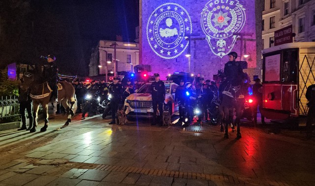 Polis Haftası Etkinlikleri Beyoğlu'nda Kutlandı