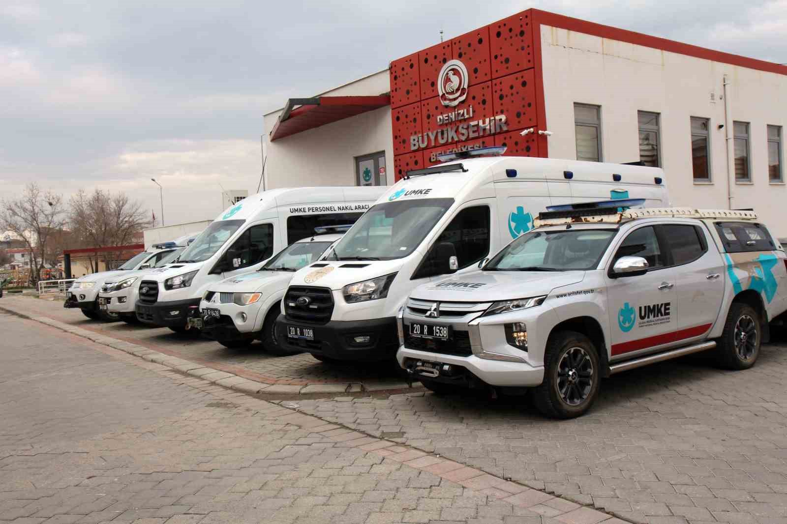SAĞLIK BAKANLIĞI'NDAN DENİZLİ UMKE'YE PERSONEL TAŞIMA ARACI TAHSİSİ