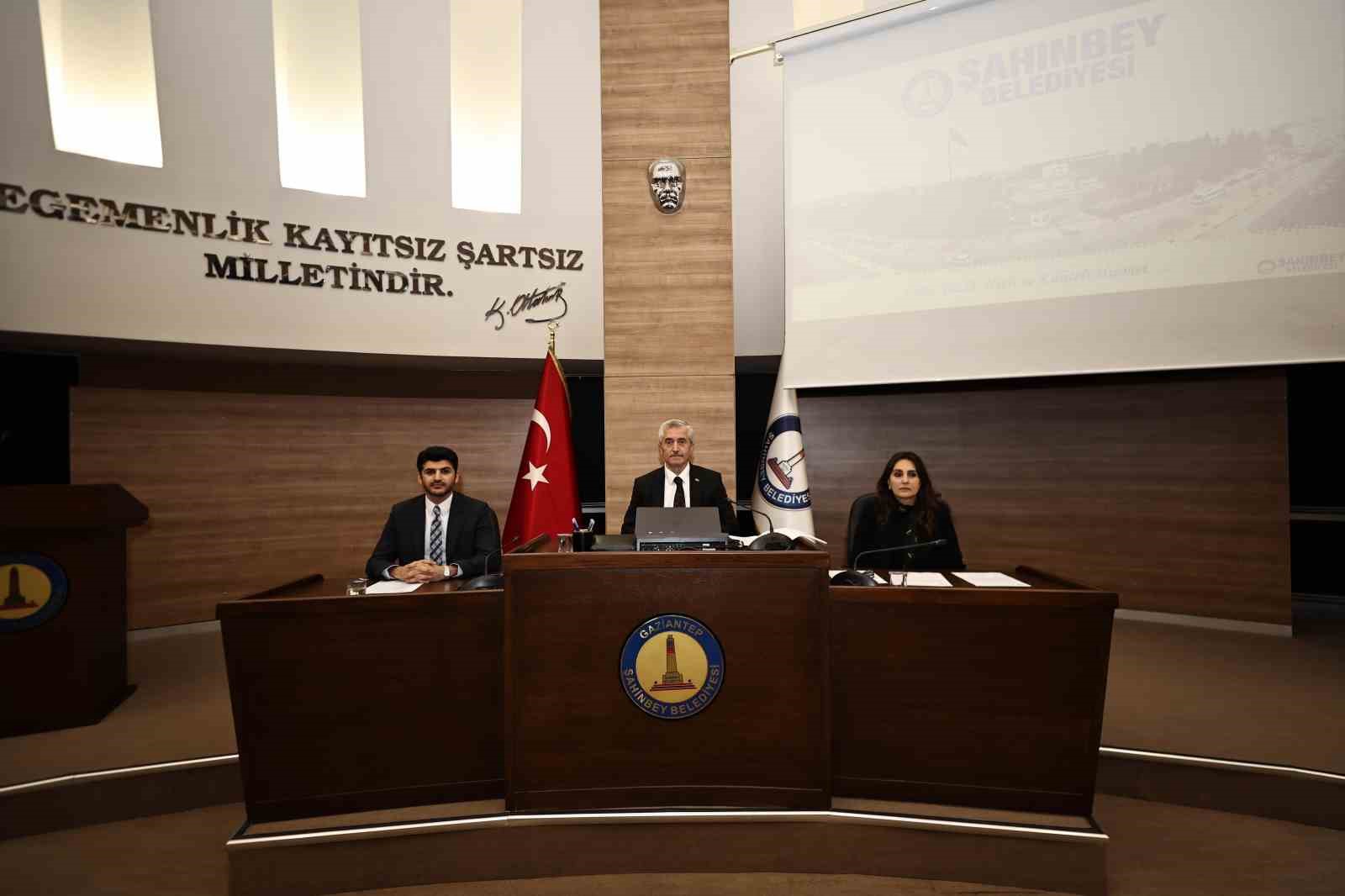 ŞAHİNBEY BELEDİYESİ 2025 YILI MECLİS TOPLANTISI GERÇEKLEŞTİRİLDİ