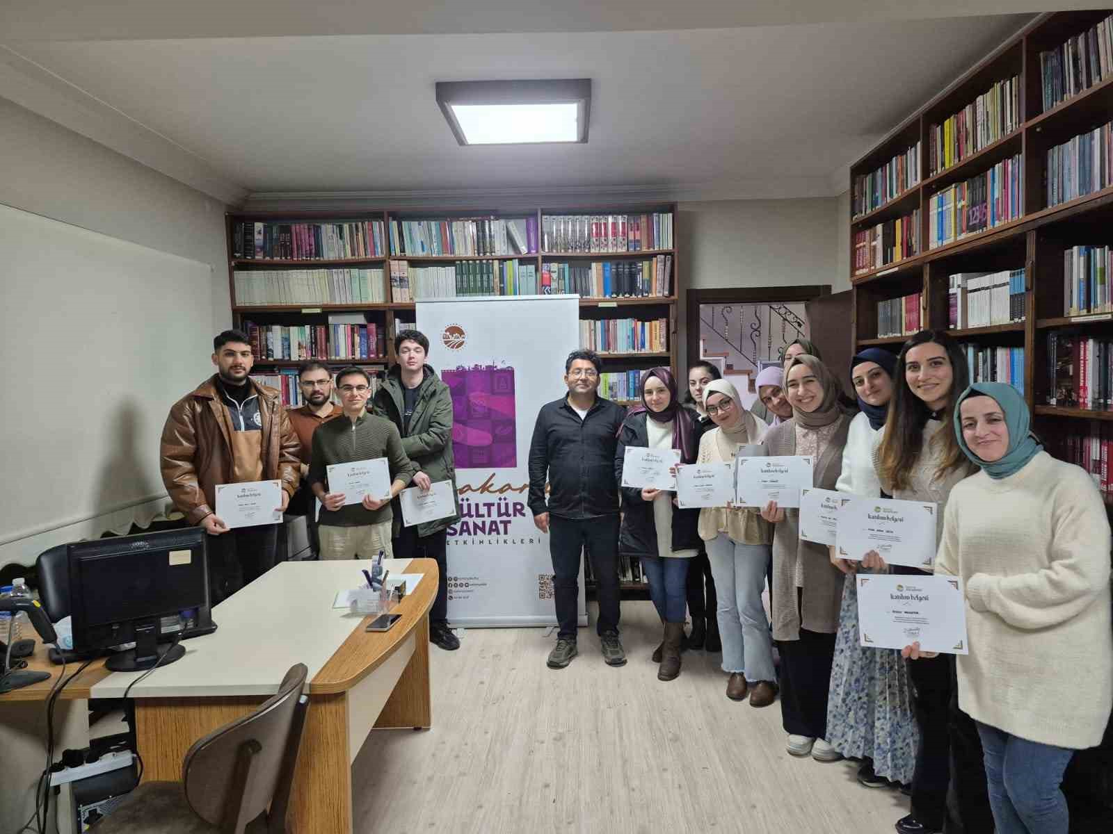 SAKARYA BÜYÜKŞEHİR AKADEMİ’DEN SANAT VE EDEBİYAT EĞİTİMLERİ