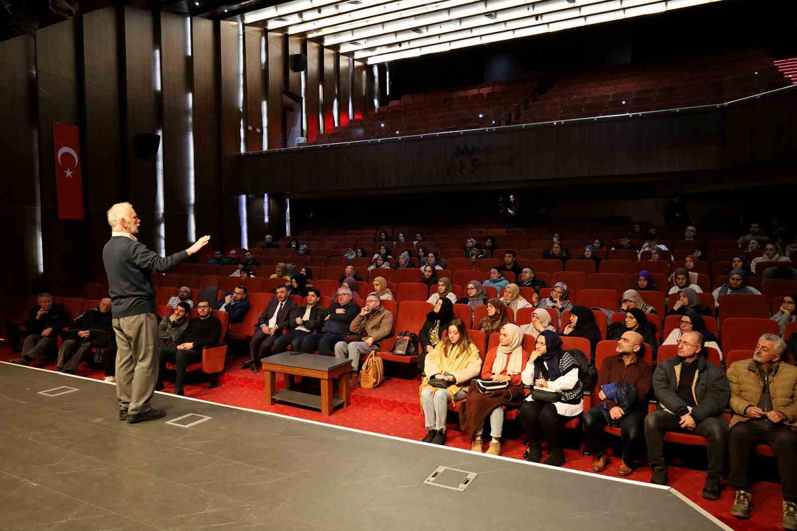 SAKARYA BÜYÜKŞEHİR BELEDİYESİ ARALIK KÜLTÜR SANAT ETKİNLİKLERİ: HZ. MEVLANA KONFERANSI