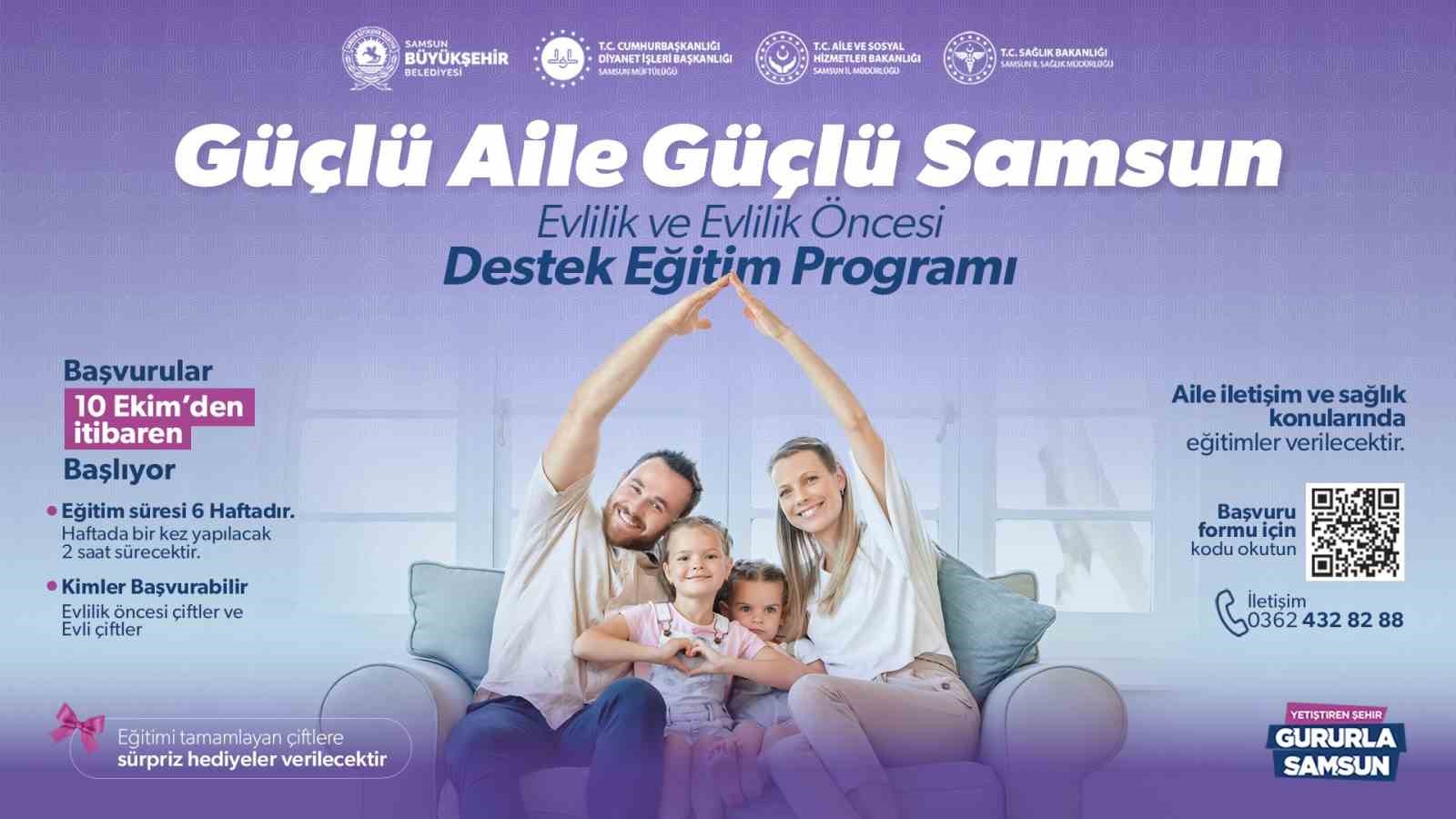 SAMSUN BÜYÜKŞEHİR BELEDİYESİ ÇİFTLERE DESTEK VERİYOR