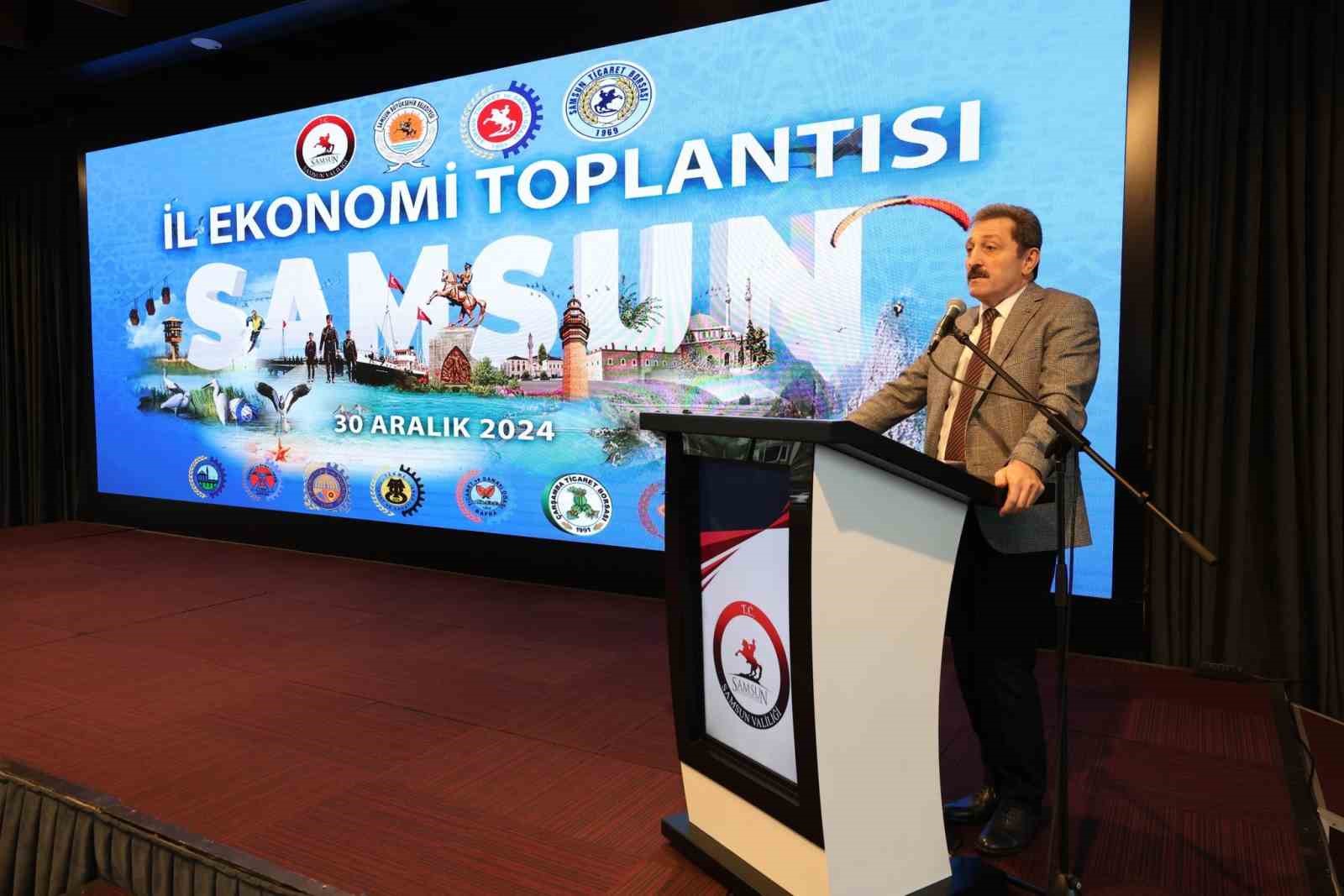 SAMSUN VALİSİ ORHAN TAVLI YENİ YATIRIMLARA VURGU YAPTI