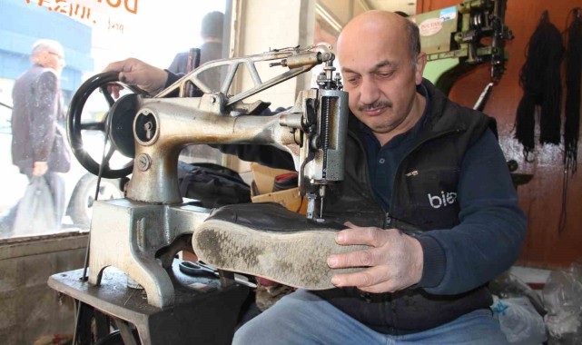 Samsun'da Ayakkabı Tamirciliği Mesleği Tehlikede