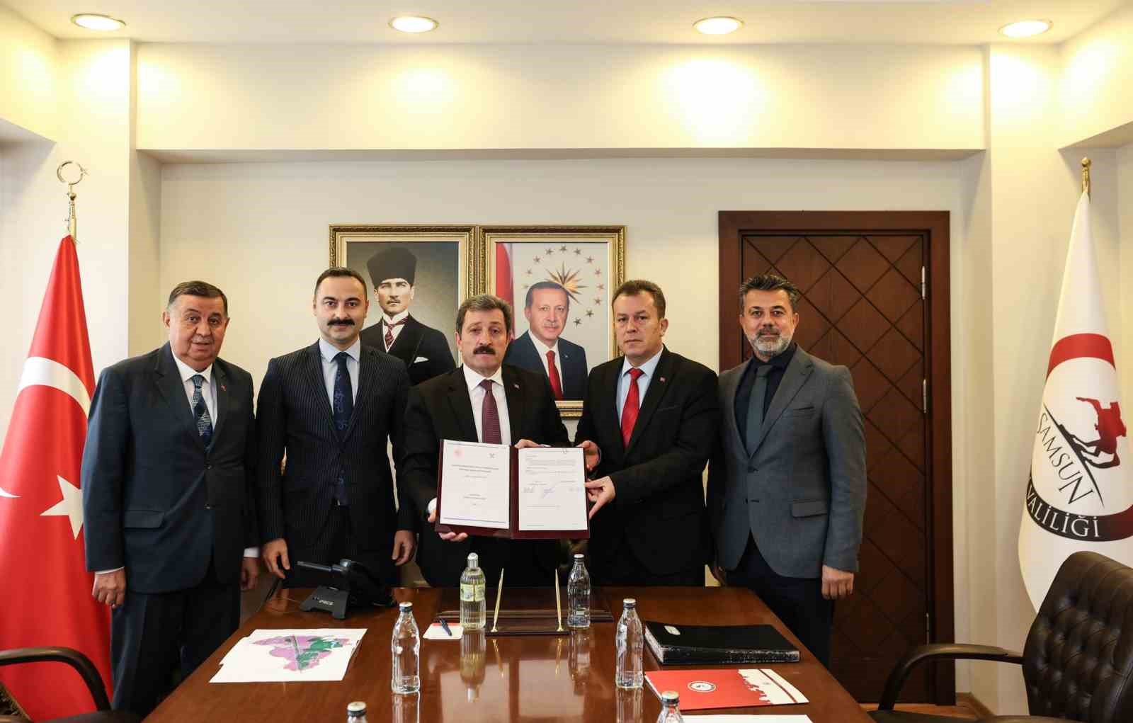 SAMSUN'DA DEV YATIRIM: HAVZA OSB İLTİSAK HATTI PROTOKOLÜ İMZALANDI