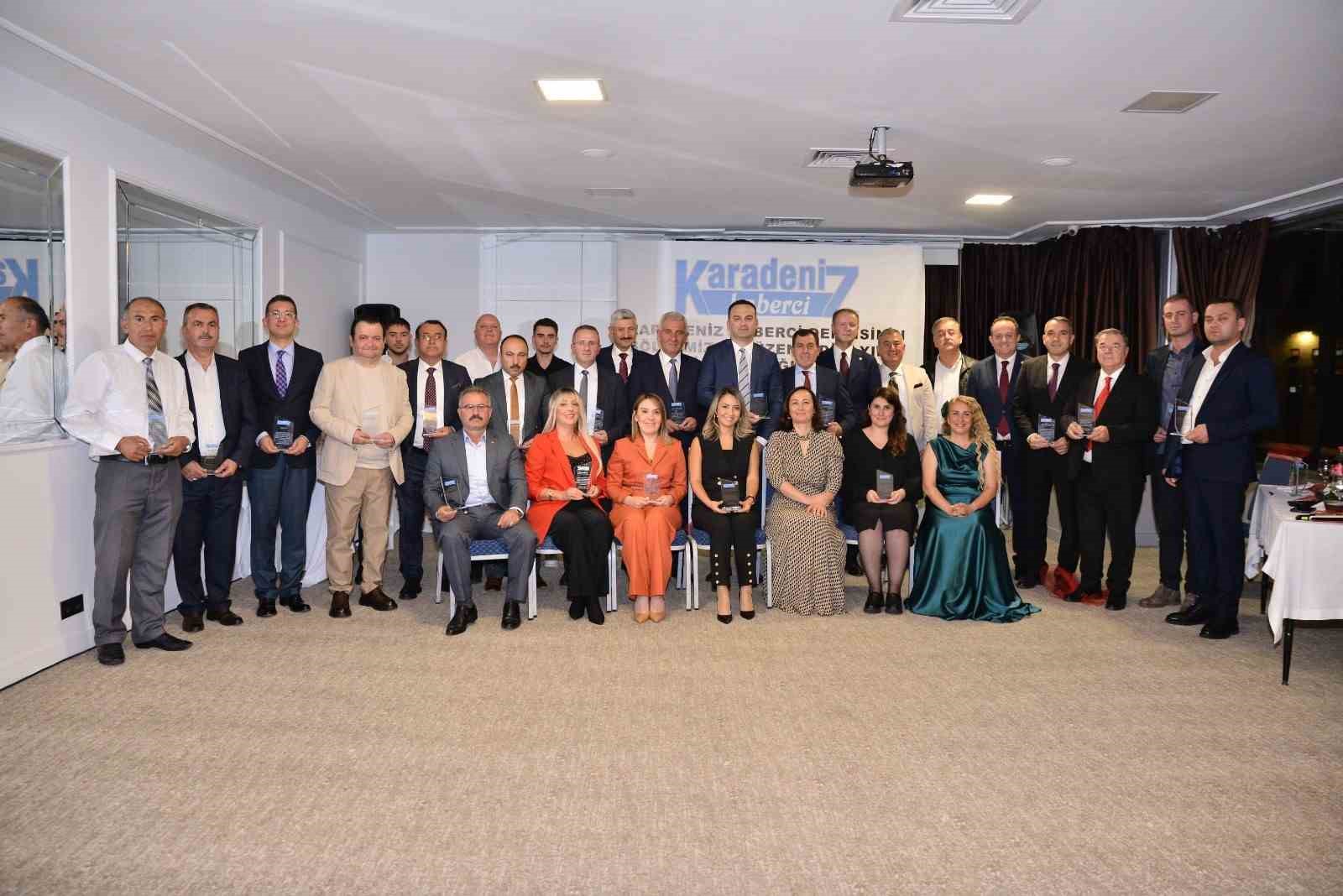 SAMSUN’DA ÖDÜL TÖRENİ: KARADENİZ BÖLGESİ’NİN ENLERİ ÖDÜLLENDİRİLDİ