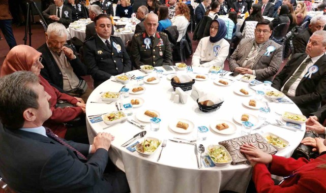Samsun'da Protokol, Teşkilat Yemeğinde Şehit Aileleri ve Gazilerle Buluştu