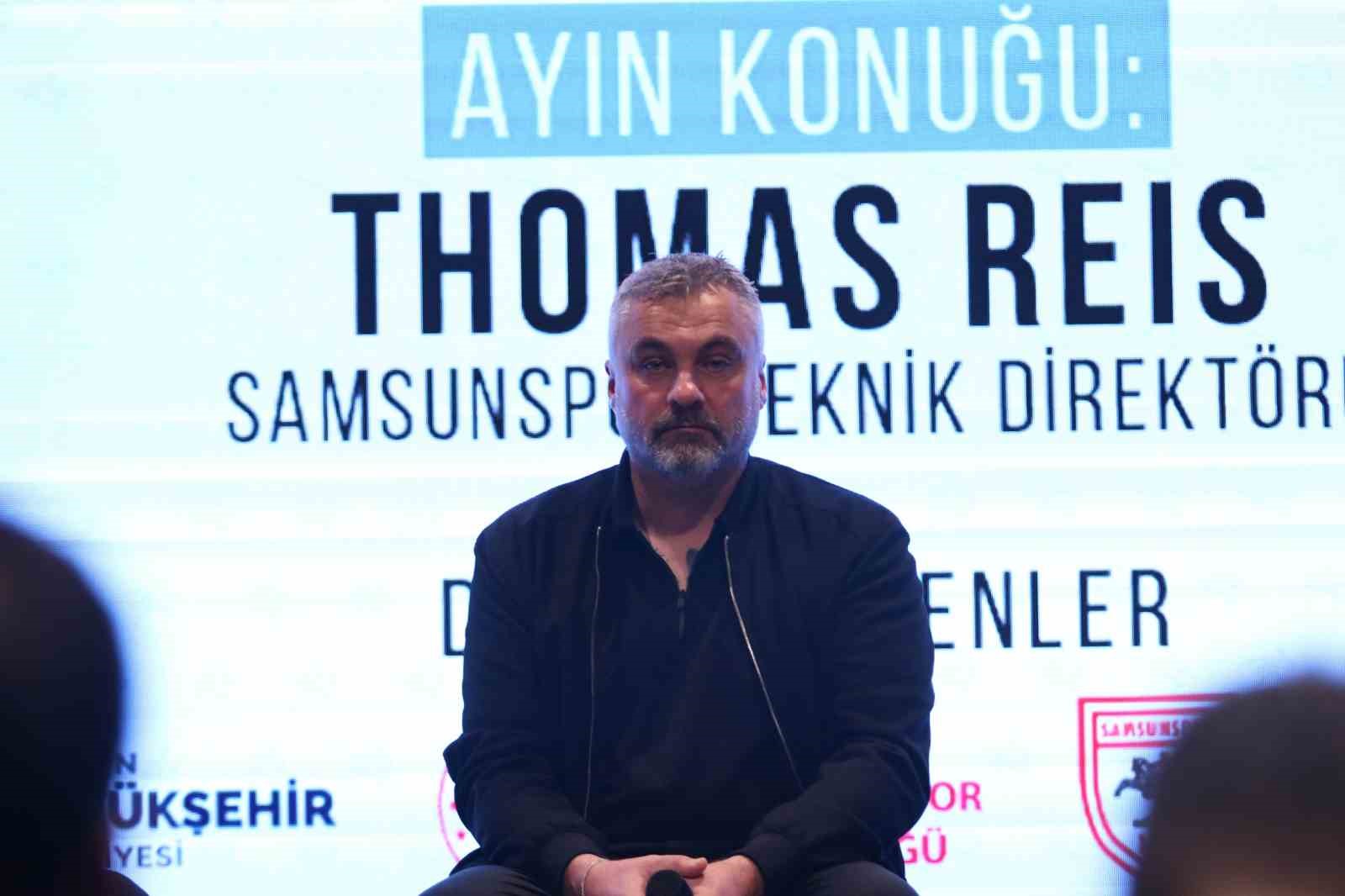 SAMSUNSPOR TEKNİK DİREKTÖRÜ THOMAS REİS TÜRK FUTBOLUNU DEĞERLENDİRDİ