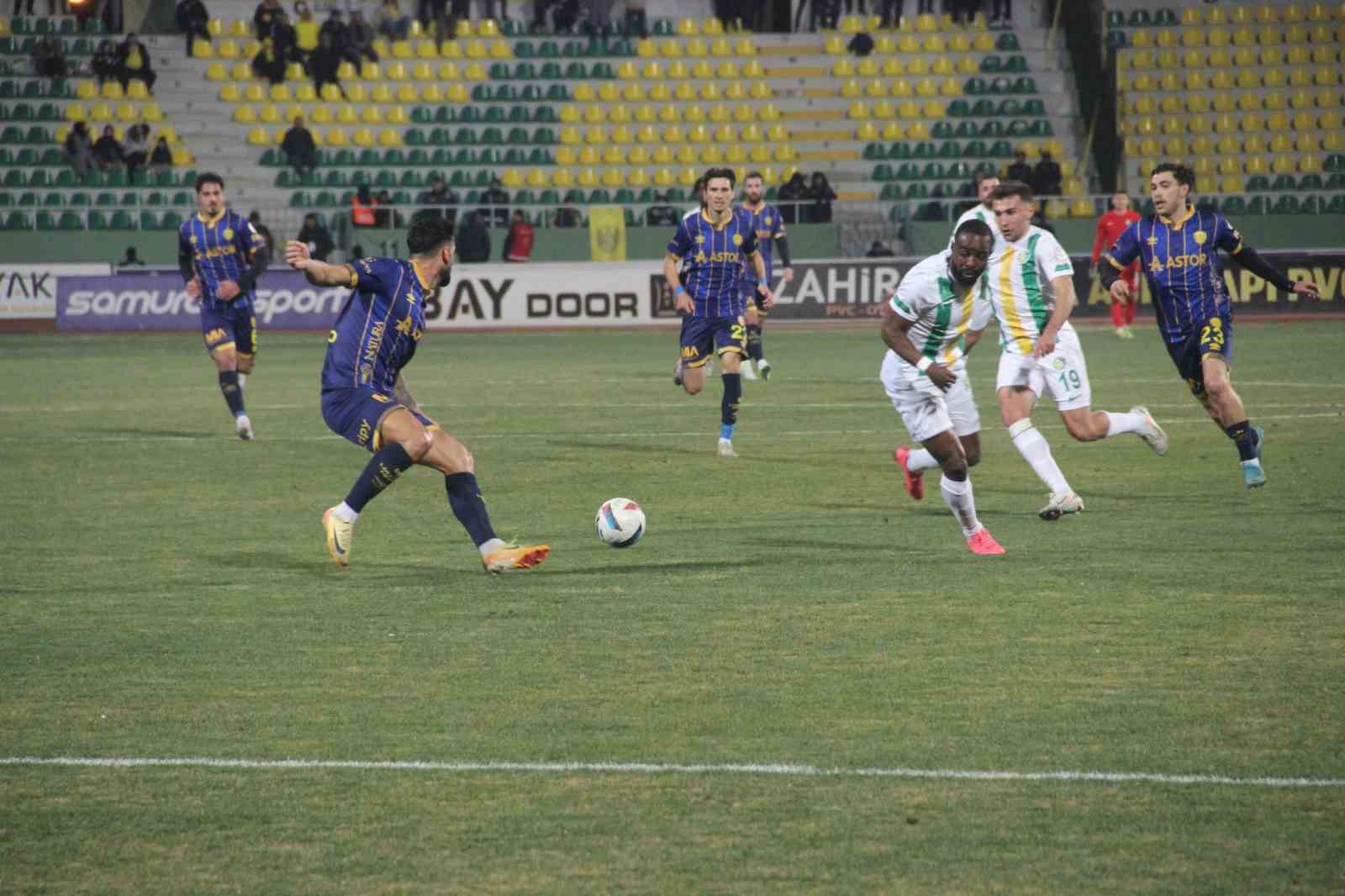 ŞANLIURFASPOR, MKE ANKARAGÜCÜ'NE 1-0 MAĞLUP OLDU