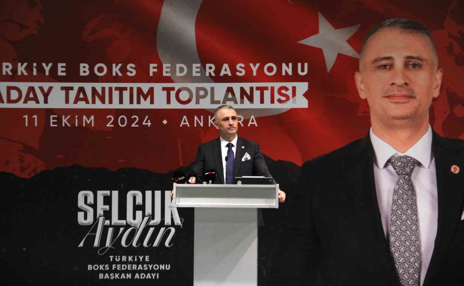 SELÇUK AYDIN, TÜRKİYE BOKS FEDERASYONU BAŞKANLIĞINA ADAY OLDU